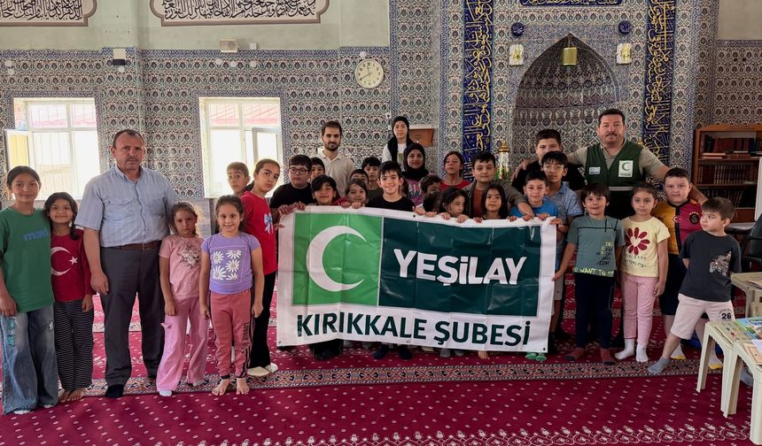 Kırıkkale’de Yeşilay’dan Gençlere Bağımlılıkla Mücadele Eğitimi