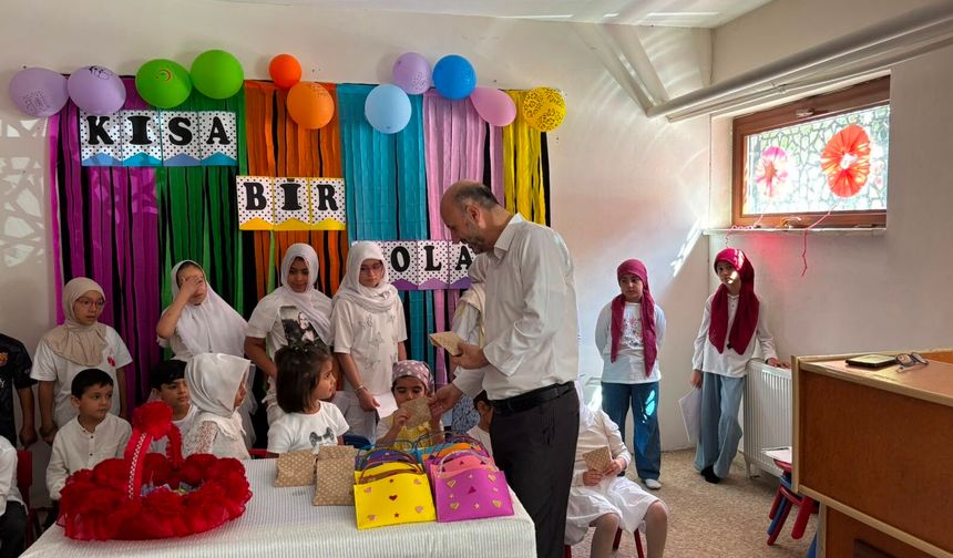 Çarşı Camii Yaz Kur’an Kursunda Kapanış Coşkusu