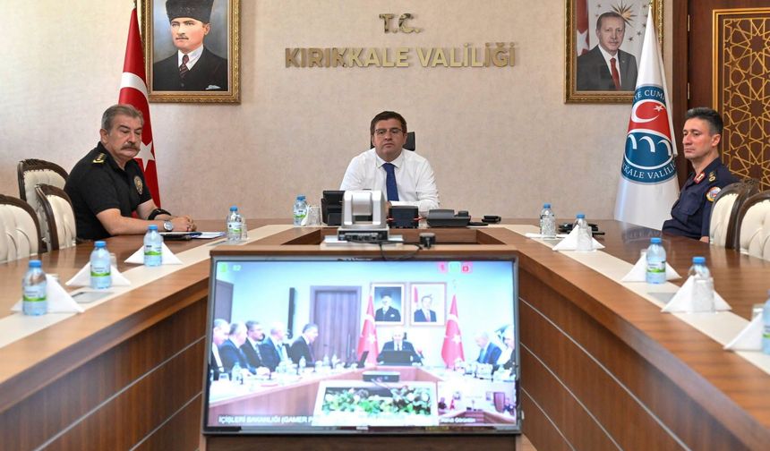 Kırıkkale’den Üst Düzey Toplantıya Katılım