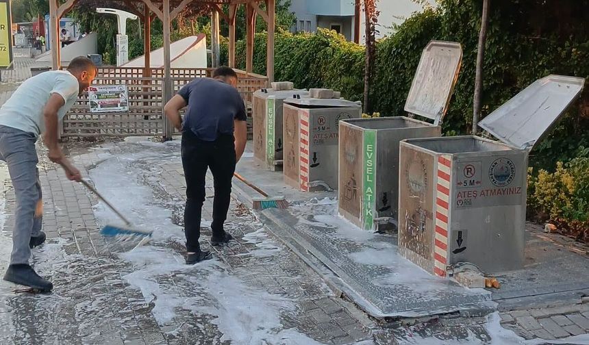 Yahşihan’da Cadde ve Sokaklar Baştan Sona Temizleniyor