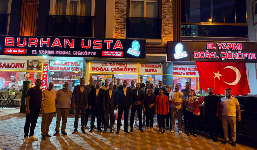 Kaletepe’de MHP Heyetinden Esnaf Buluşması