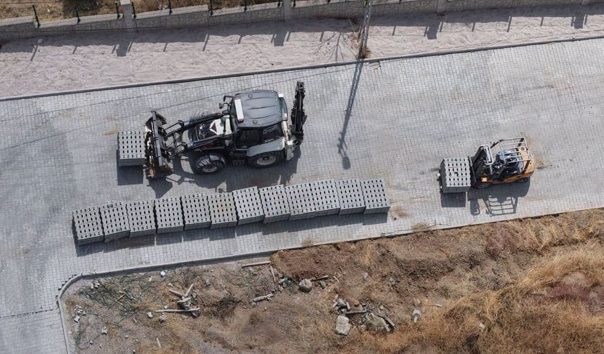 Kırıkkale’de Mahalle Yollarına Belediye Dokunuşu