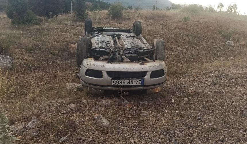 Hastaneden Çıktı, Dakikalar Sonra Kaza Yaptı