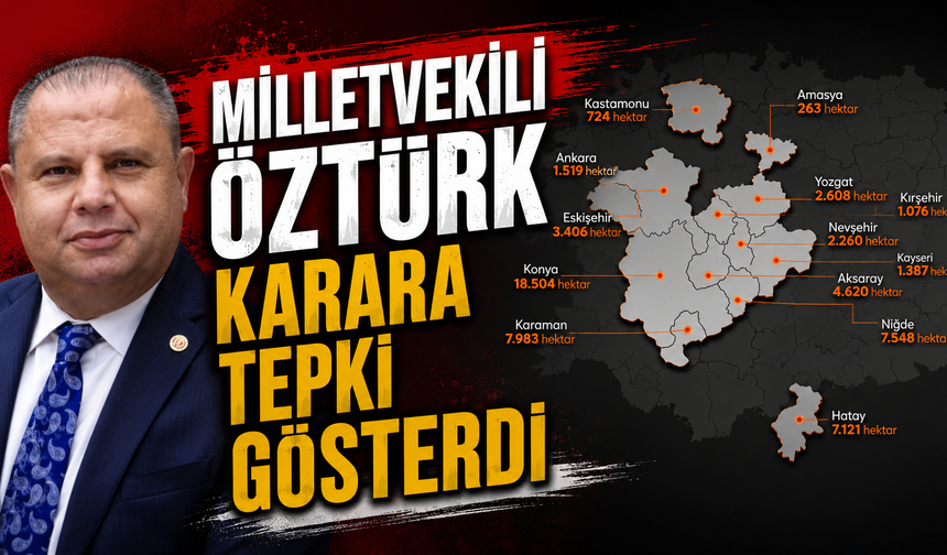 Milletvekili Öztürk karara tepki gösterdi