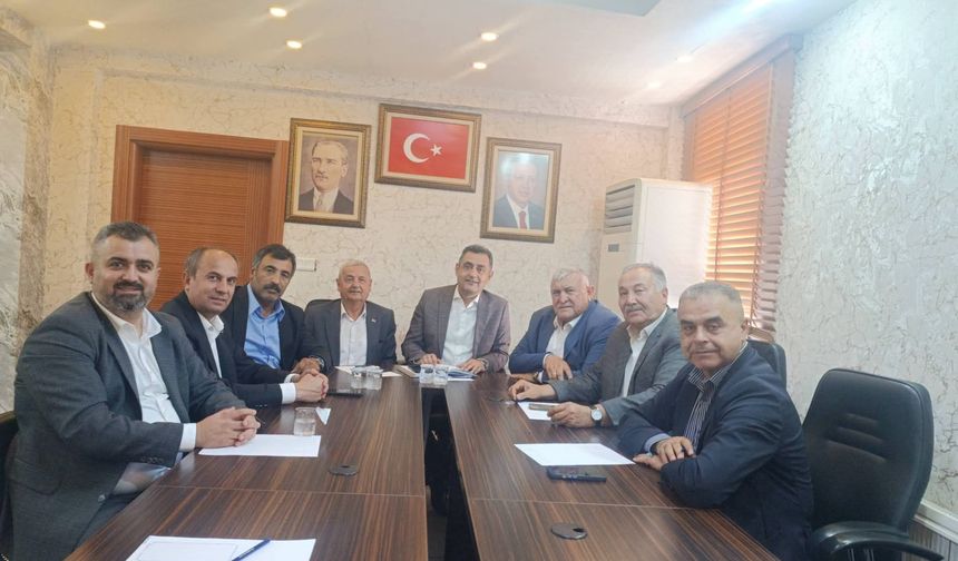 Pehlivanlı belediye başkanları ile buluştu