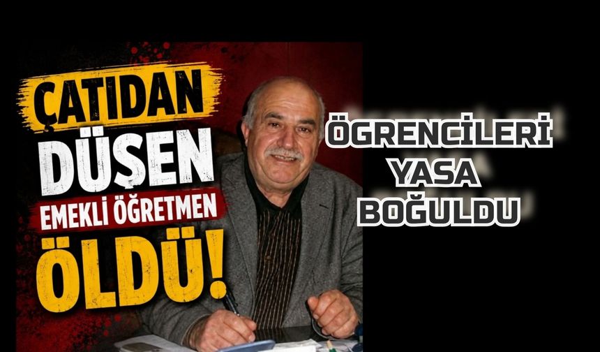 Apartman boşluğunda can verdi