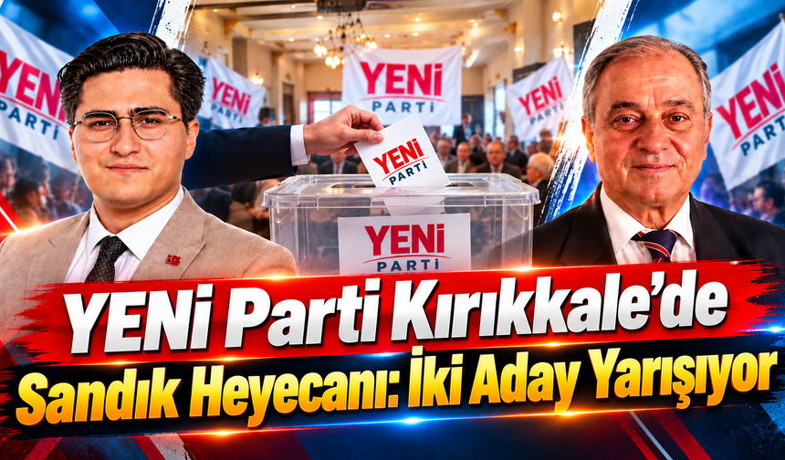 YENİ Parti Kırıkkale’de Sandık Heyecanı: İki Aday Yarışıyor