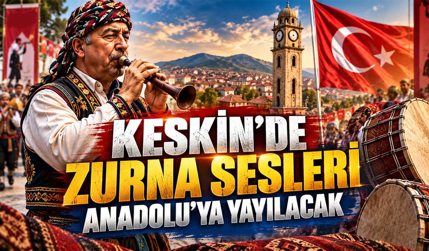 Keskin’de Zurna Sesleri Anadolu’ya Yayılacak