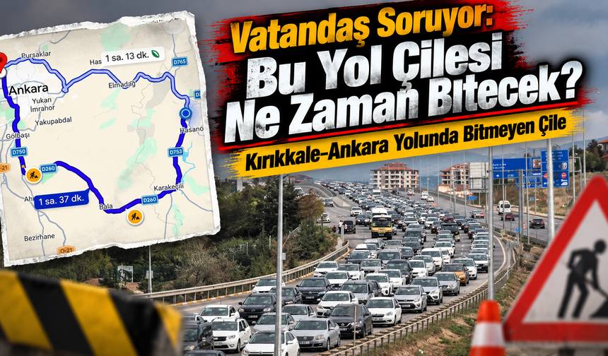Vatandaş Soruyor: Bu Yol Çilesi Ne Zaman Bitecek?