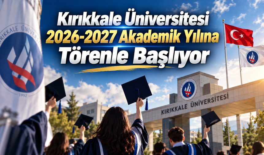 Kırıkkale Üniversitesi 2026-2027 Akademik Yılına Törenle Başlıyor