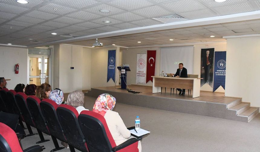 Kırıkkale’de Yurt Personeline Hizmet İçi Eğitim