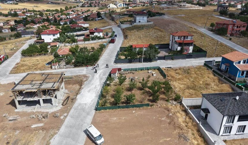 Kırıkkale’de Gündoğdu Mahallesi’nin Yolları Yenileniyor