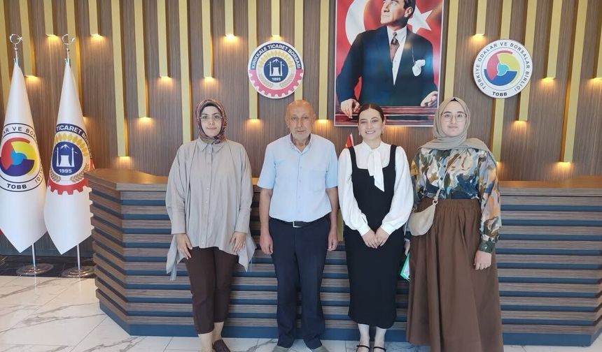 Harun Sümer’e Aile ve Sosyal Hizmetlerden Ziyaret