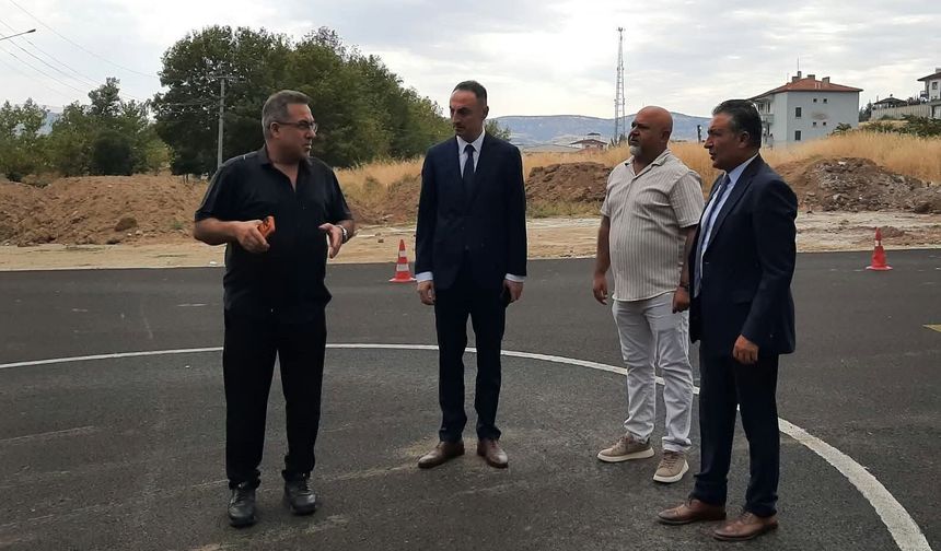 Kırıkkale’de Motosiklet Sınav Alanı Yenileniyor