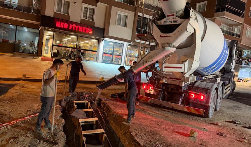 Kırıkkale’de Plevne Caddesi’ne Taşkın Önlemi