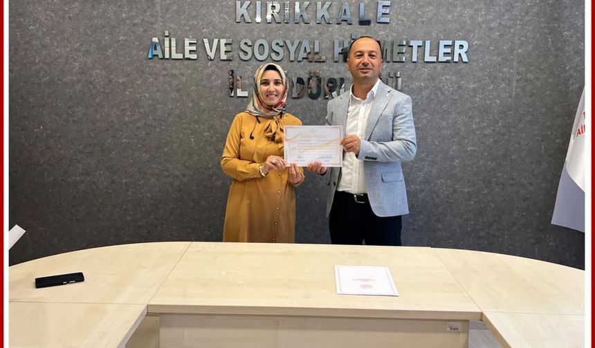 Kırıkkale’de Danışmanlık Tedbiri Eğitimi Tamamlandı