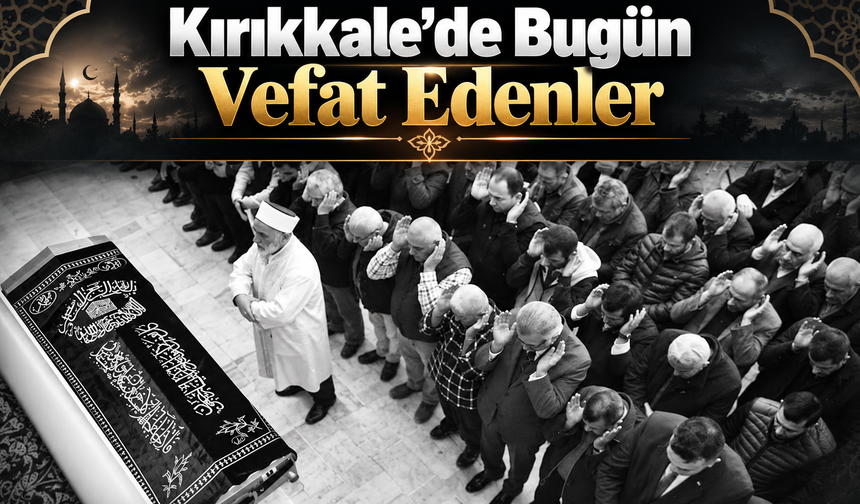 Kırıkkale’de Bugün Vefat Edenler (19 Eylül)