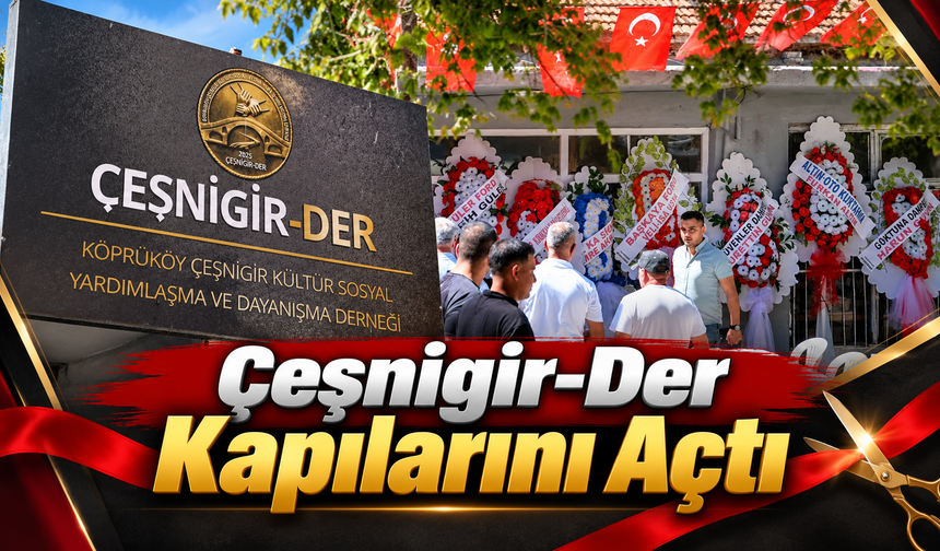 Çeşnigir-Der Kapılarını Açtı
