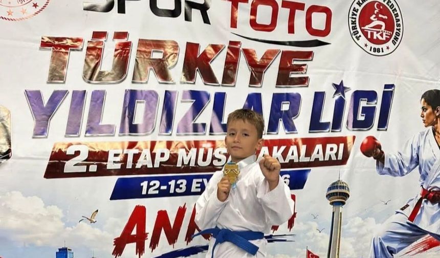 Minik Sporcumuzun Türkiye başarısı
