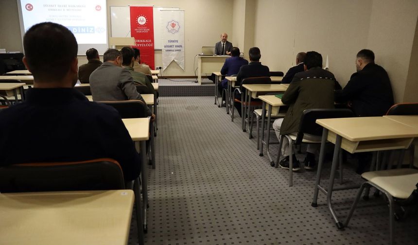 Kırıkkale’de Din Görevlilerine Etkili Hutbe Eğitimi