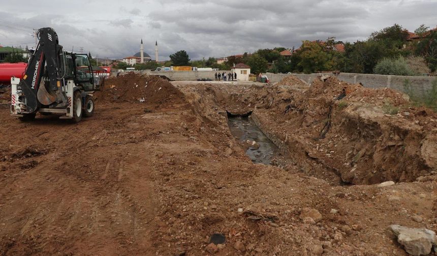 Yahşihan’da Kanalizasyon Hatları Yenileniyor