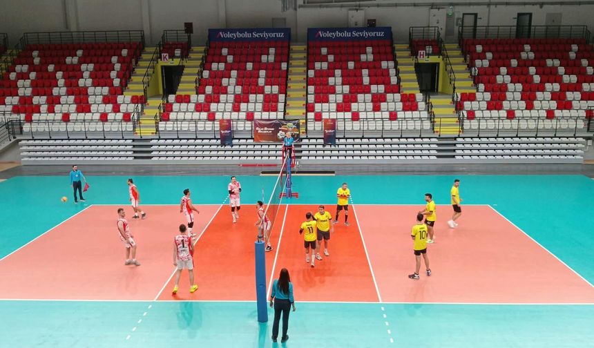 Kırıkkale'de Kurumlar Arası Voleybol Mücadelesi
