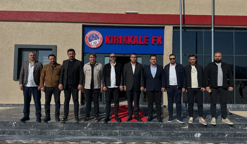 Emrah Doğan ve Ekibinden Kırıkkale FK'ya Ziyaret