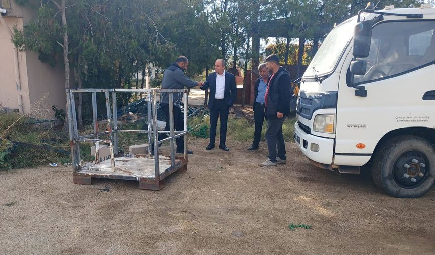 Balışeyh’te Belediye Ekipleri Sahada