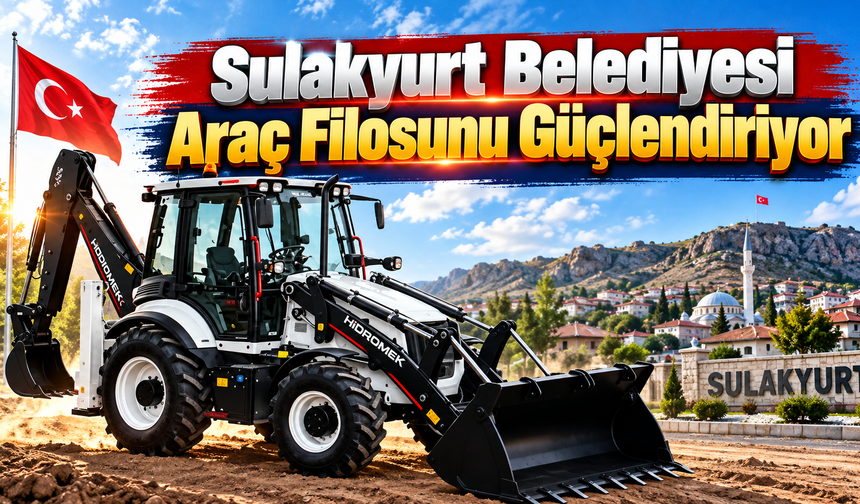 Sulakyurt Belediyesi Araç Filosunu Güçlendiriyor