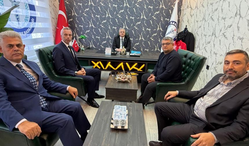 Kırıkkale'de İl Müdürü Canal'dan Sağlık-Sen'e Ziyaret