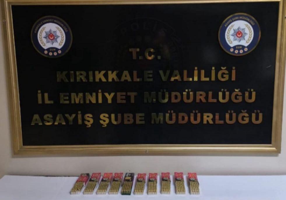 Kırıkkale'de 1 şüpheli çeşitli suçlardan tutuklandı
