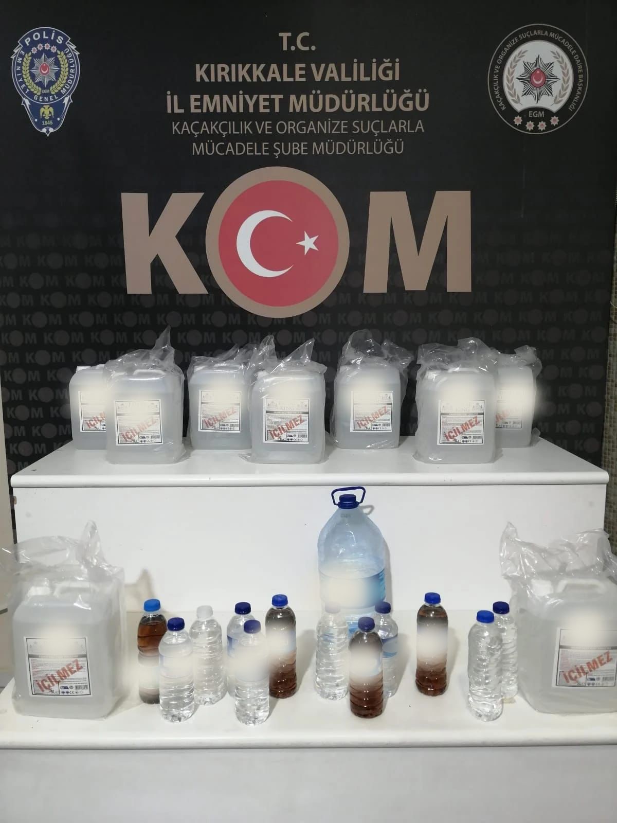 Kırıkkale'de makaron kaçak operasyonu (2)