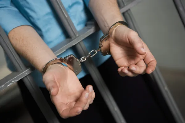 Depositphotos 21862193 Stock Photo Criminal Handcuffed To Bars