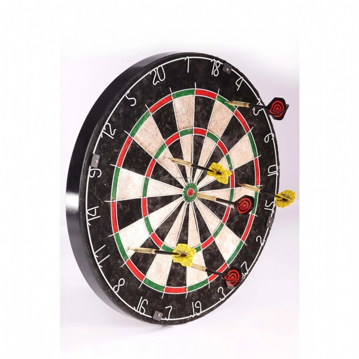 Delta Sisal Dart Tahtasi Profesyonel Dart Seti 6 Adet Ok G 14447