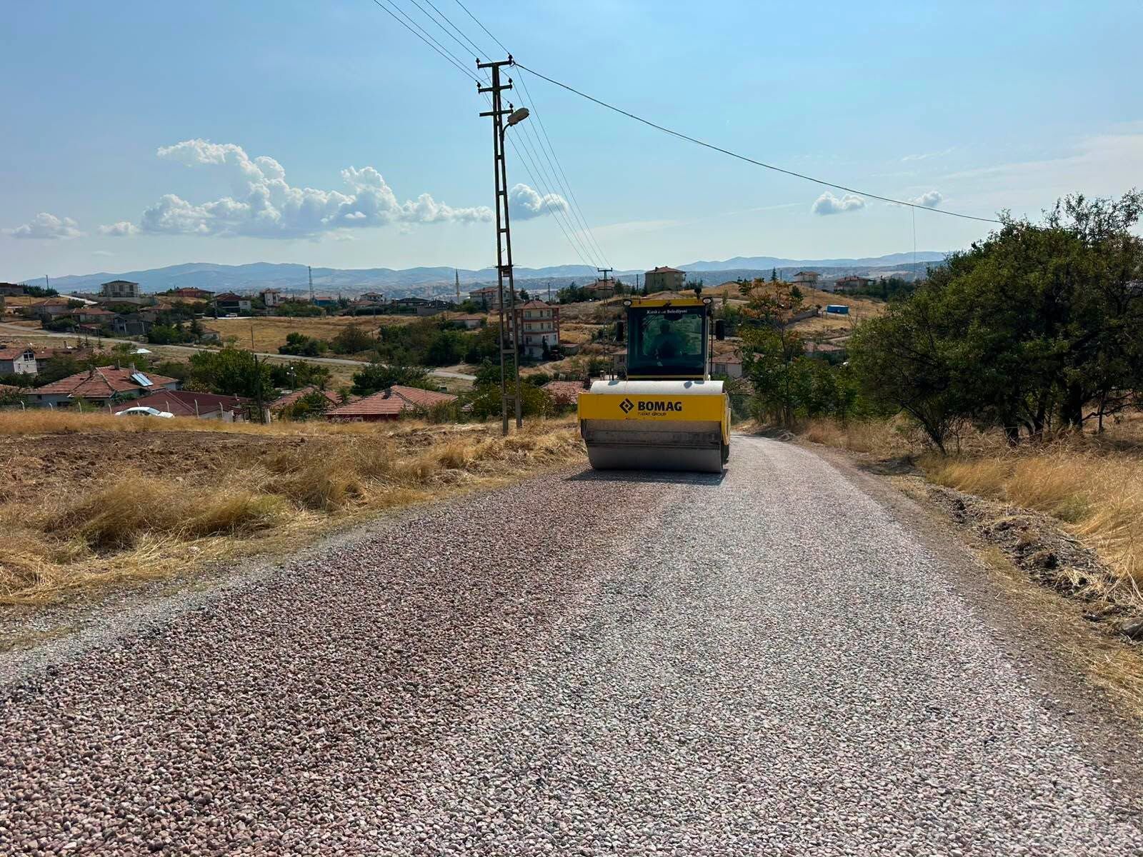 Kırıkkale’de Gündoğdu Mahallesi’nde Yollar Yenileniyor