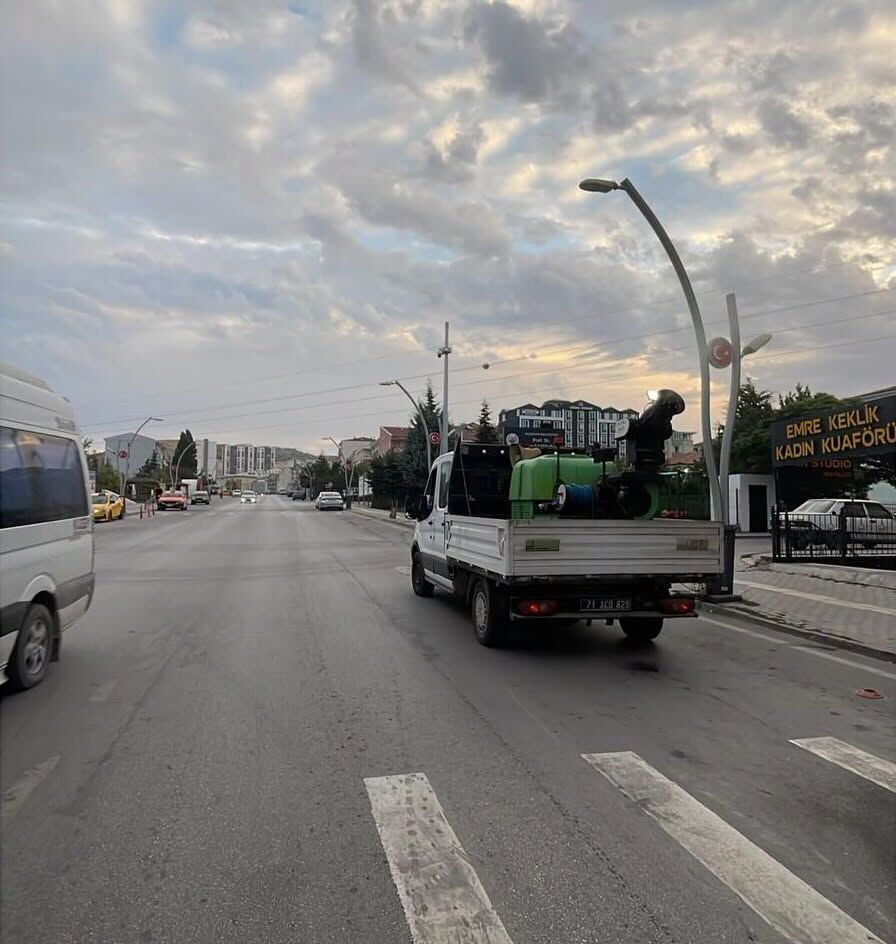 Yahşihan’da Sinek ve Haşerelere Karşı Mücadele
