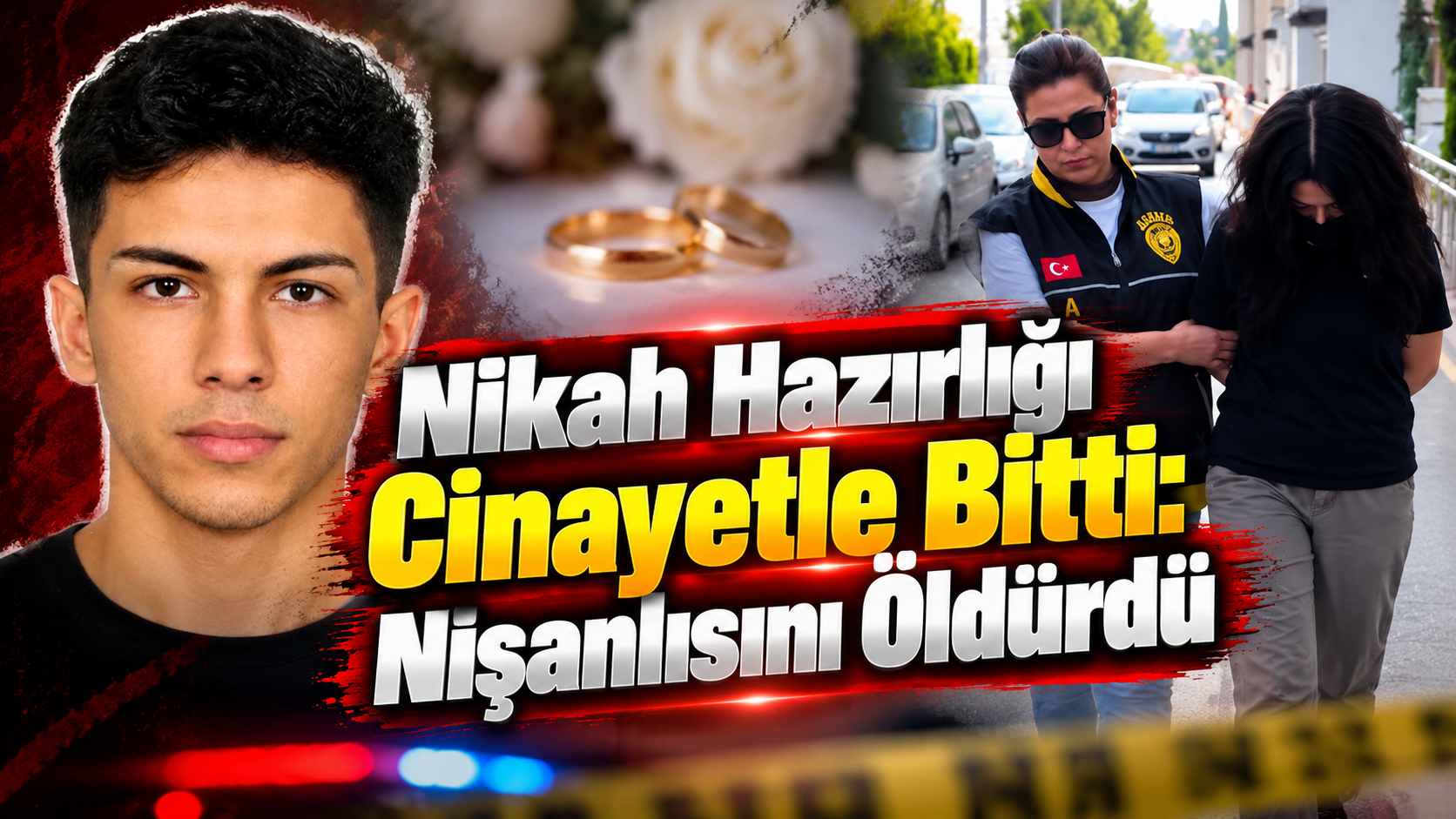 Nikah İşlemleri Öncesi Tartıştılar: Nişanlısını Öldürdü