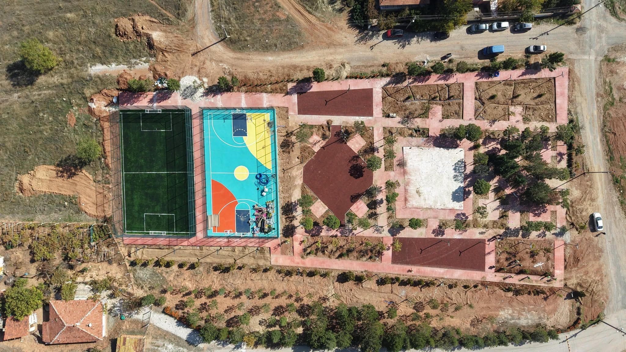 Kırıkkale'de Bağlarbaşı Mahallesi'ne Yeni Yeşil Alan