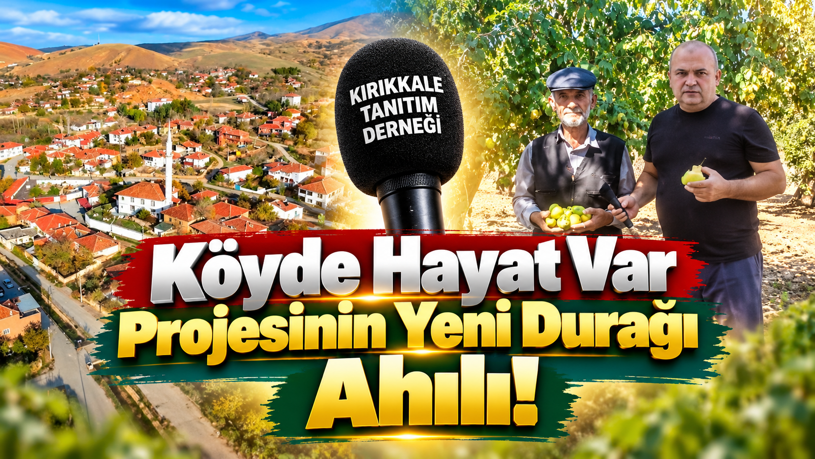 Köyde Hayat Var Projesinin Yeni Durağı Ahılı!