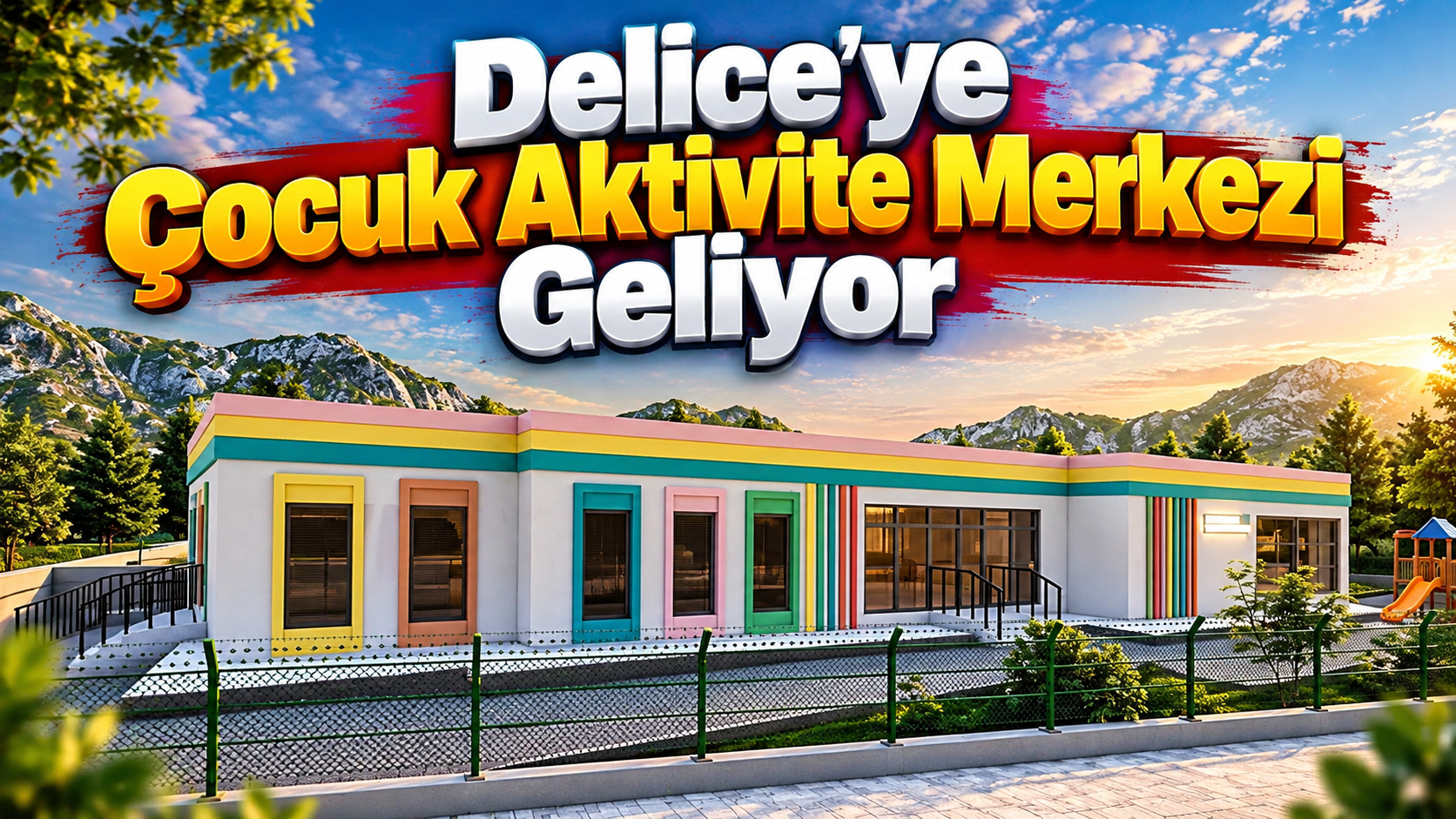 Delice'ye Çocuk Aktivite Merkezi Geliyor