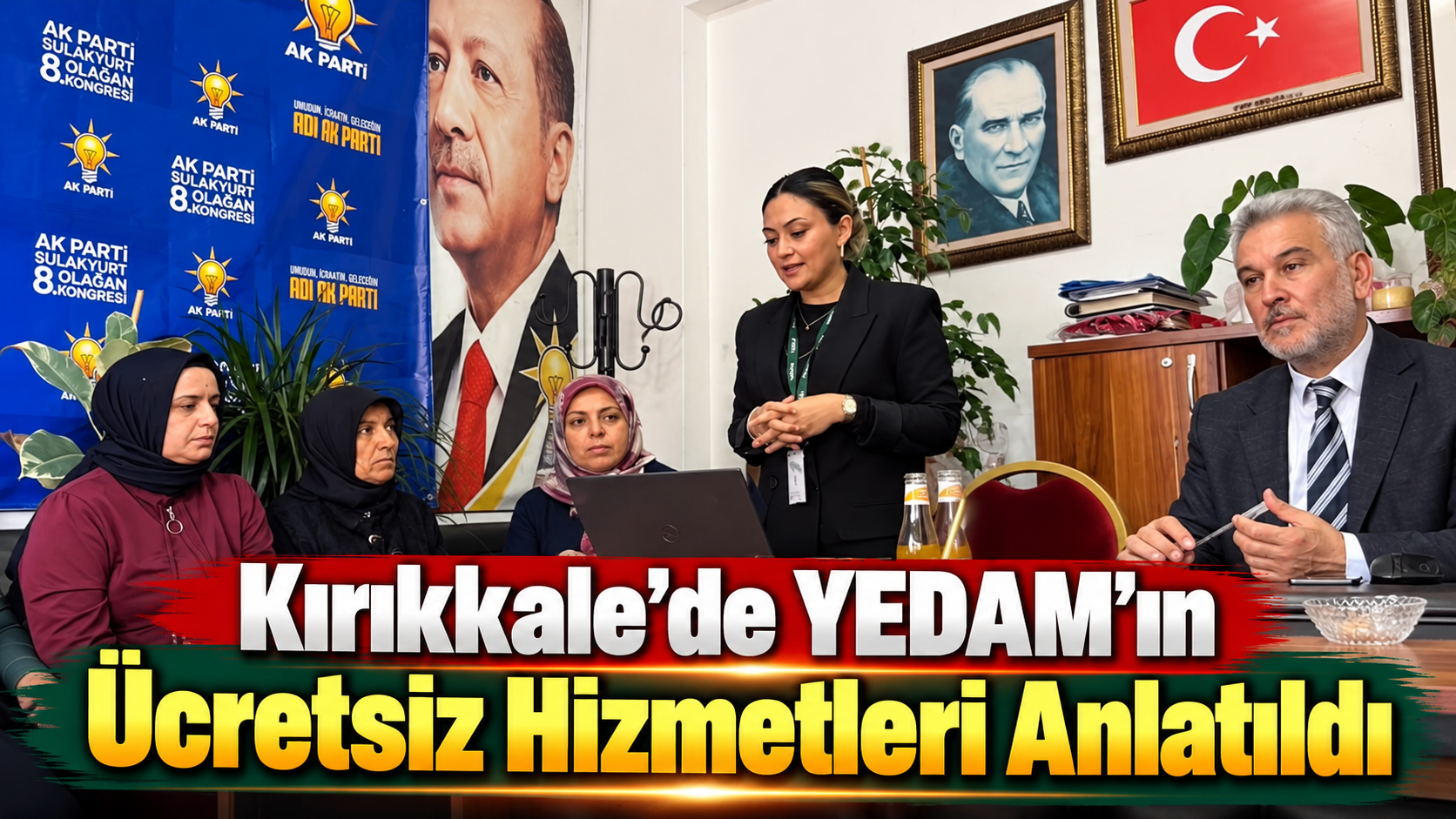 Kırıkkale'de YEDAM'ın Ücretsiz Hizmetleri Anlatıldı