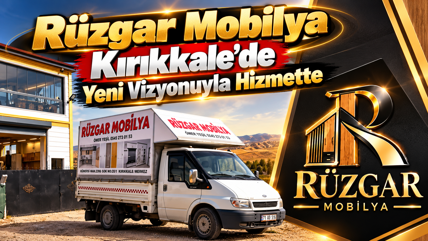 Rüzgar Mobilya Kırıkkale'de Yeni Vizyonuyla Hizmette